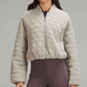 lululemon Puffer Zip Up Jacket